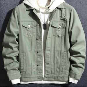 Brand new ripped denim jacket (without tee)